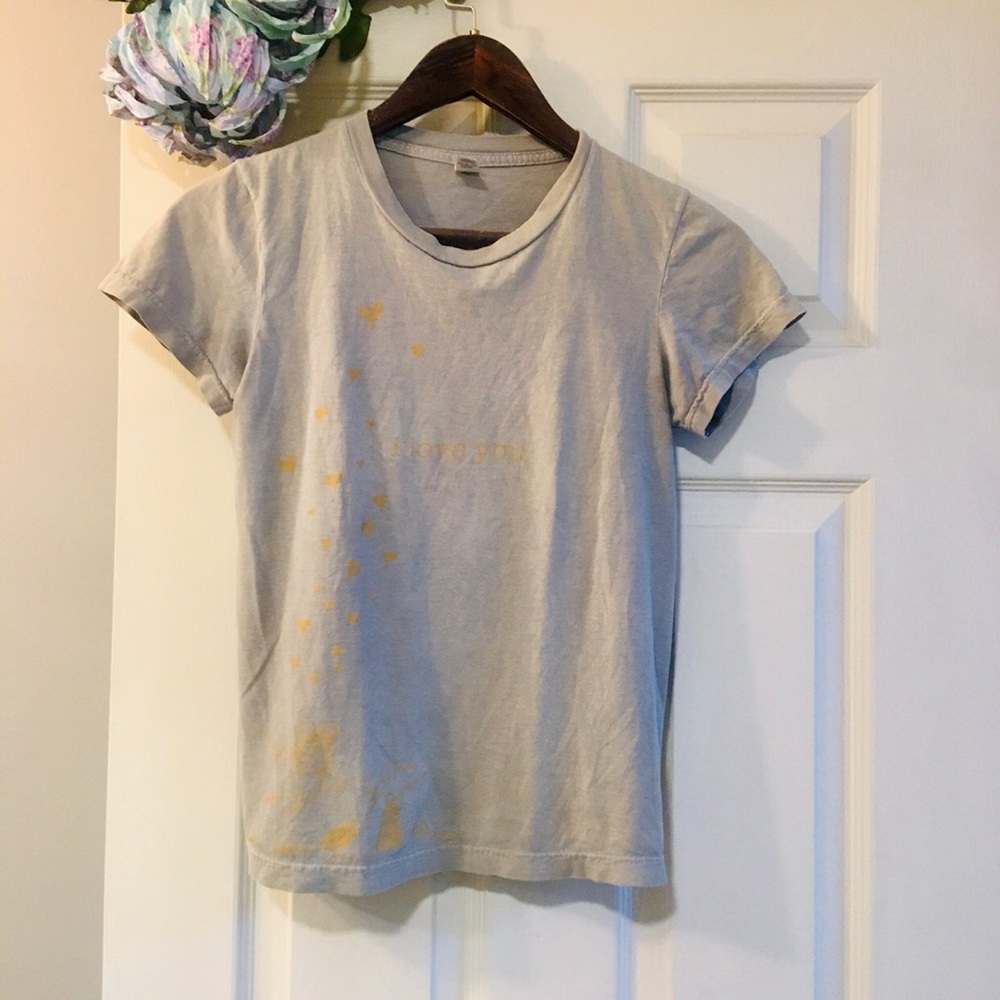 AMERICAN APPAREL i.love.you tee - S/M